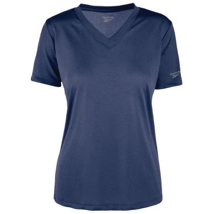 Custom Women's Reebok Cycle Performance Tee Shirt - Navy Custom Women's Reebok Cycle Performance Tee Shirt - Navy