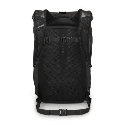 Custom Osprey Transporter Roll Top - Black - Back Custom Osprey Transporter Roll Top - Black - Back