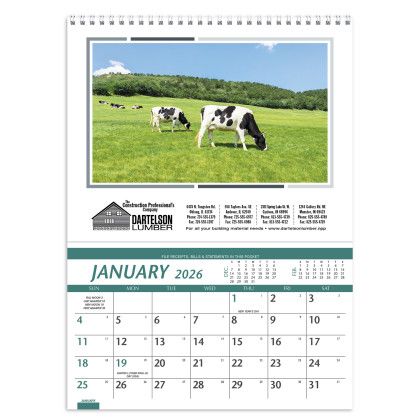 Custom Farm Pocket Calendar-2 