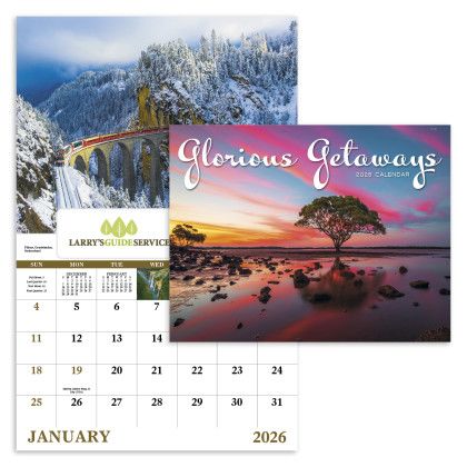 Custom Glorious Getaways - Window Calendar Custom Glorious Getaways - Window Calendar