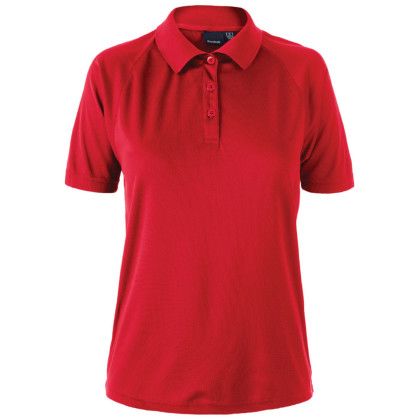 Custom Women's Reebok Extreme Polo Shirt - Red
