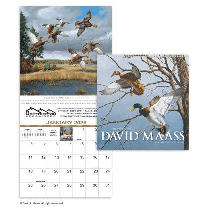 Custom David Maass Executive Calendar - Spiral