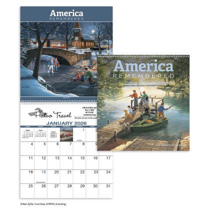 Custom America Remembered Executive Calendar