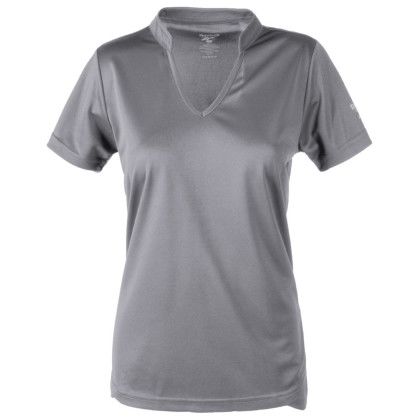 Custom Women's Reebok Earth Polo Shirt - Graphite