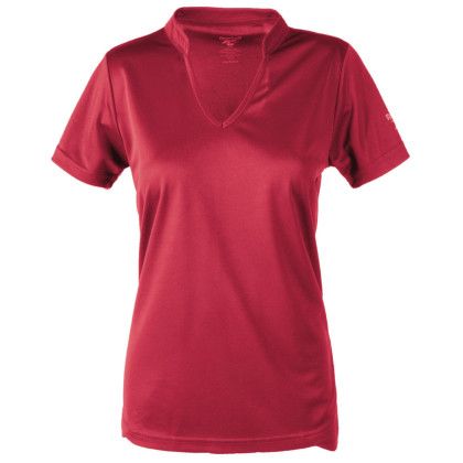 Custom Women's Reebok Earth Polo Shirt - Red