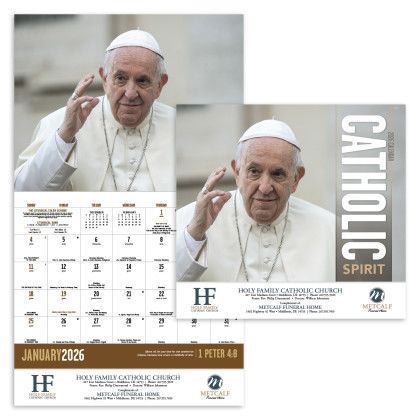 Custom Appointment Calendar - Catholic Spirit - Stapled