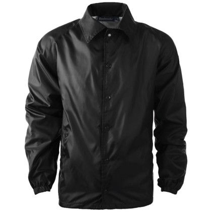 Custom Coaches Windbreaker Jacket - Black