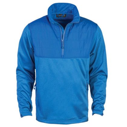 Custom Pathfinder 1/4 Zip Jacket - Heather Royal