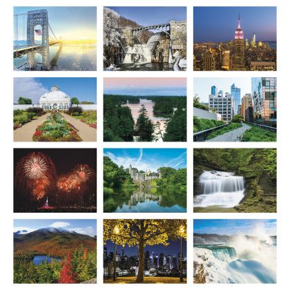 Custom New York Appointment Calendar - Stapled - Months