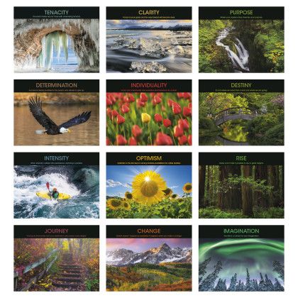 Custom Motivations - Spiral Calendar - Months
