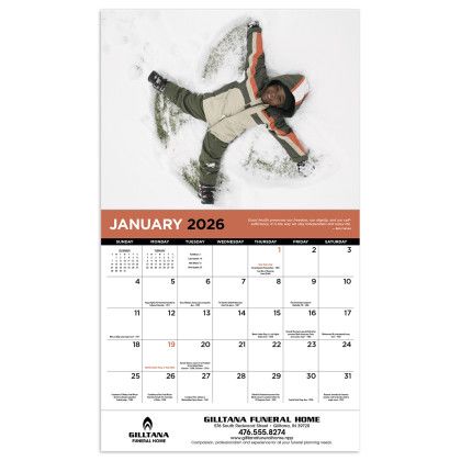 Custom Everyday Celebrations Appointment Calendar - Staped - Month page