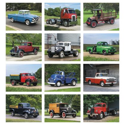 Custom Classic Trucks Appointment Calendar - Spiral - Months