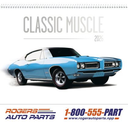 Custom Classic Muscle Cars - Cover