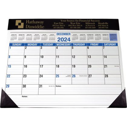 Full Size Desk Planner With Vinyl Trim