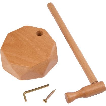 Custom Desk Tune FSC-Certified Wood Headphone Stand - Pre-Assembly