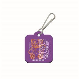 Custom Acrylic Zipper Pulls 4 sq. inch - Square