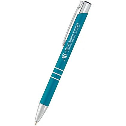 Custom Delane Softex Luster Gel-Glide Pen - Light Blue