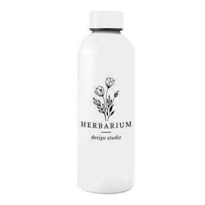 Custom 25 Oz. Blaire Recycled Aluminum Bottle - White