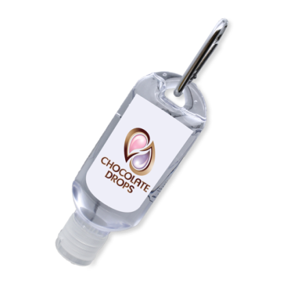Custom Hand Sanitizer 1.8 oz - Clear Cap