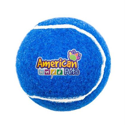 Custom Pet Fetch Toy Tennis Ball - Blue