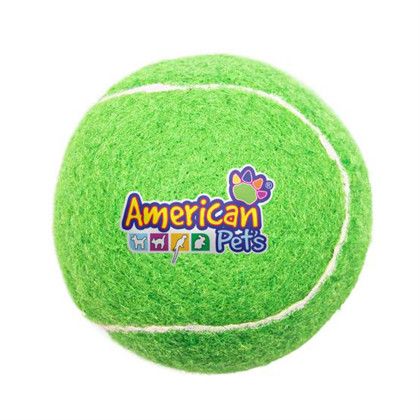 Custom Pet Fetch Toy Tennis Ball - Light Green