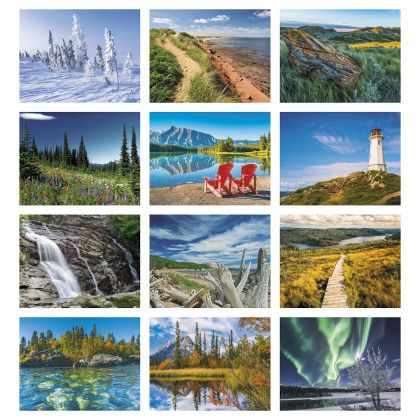 Custom Canadian National Parks - Spiral - Months