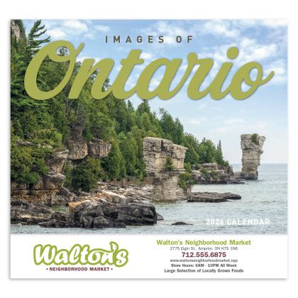 Custom Images of Ontario - Stapled Calendar - Cover