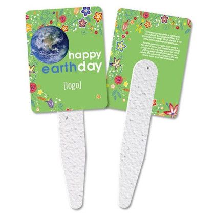 Custom Garden Grow Stakes - Wildflower Mix - Design L
