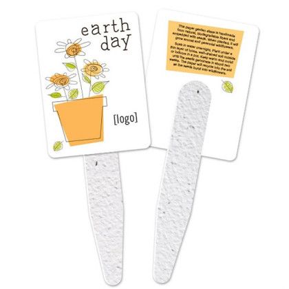 Custom Garden Grow Stakes - Wildflower Mix - Design M