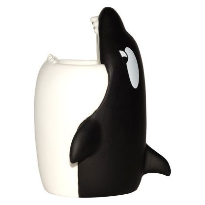 Custom Orca Pen Holder - Side