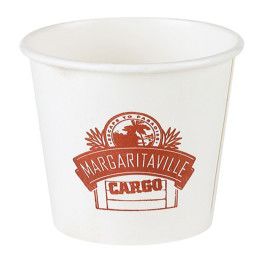 Custom 4 oz White Disposable Paper Cup
