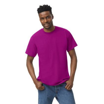 Full Color Gildan Adult Heavy Cotton T-Shirt-BERRY Full Color Gildan Adult Heavy Cotton T-Shirt-BERRY
