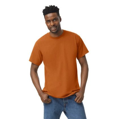 Full Color Gildan Adult Heavy Cotton T-Shirt- TENNESSE ORANGE Full Color Gildan Adult Heavy Cotton T-Shirt- TENNESSE ORANGE