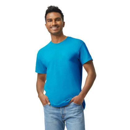 Full Color Gildan Adult Heavy Cotton T-Shirt- SAPPHIRE Full Color Gildan Adult Heavy Cotton T-Shirt- SAPPHIRE