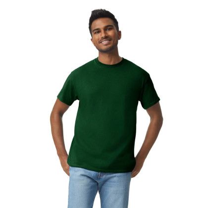 Full Color Gildan Adult Heavy Cotton T-Shirt- FOREST GREEN Full Color Gildan Adult Heavy Cotton T-Shirt- FOREST GREEN