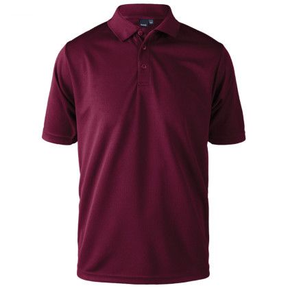 Custom Men's Reebok Extreme Polo Shirt - Maroon