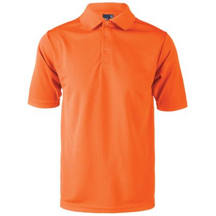 Custom Men's Reebok Extreme Polo Shirt - Orange