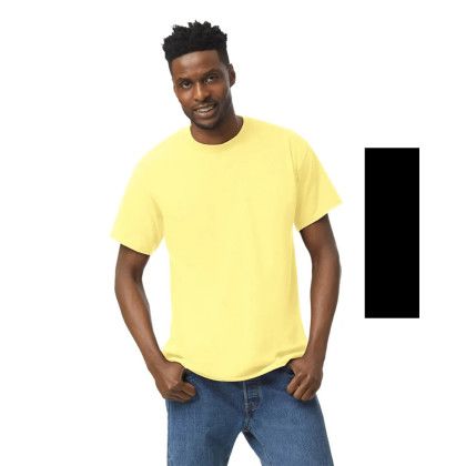 Full Color Gildan Adult Heavy Cotton T-Shirt-CORNSILK Full Color Gildan Adult Heavy Cotton T-Shirt-CORNSILK