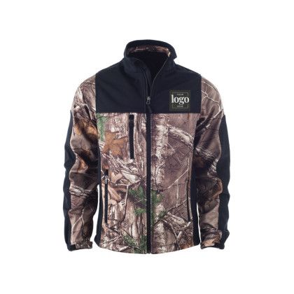 Custom Hunter Softshell Jacket - Front