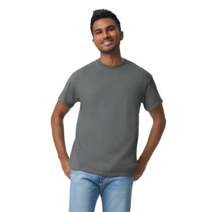 Full Color Gildan Adult Heavy Cotton T-Shirt-CHARCOAL Full Color Gildan Adult Heavy Cotton T-Shirt-CHARCOAL