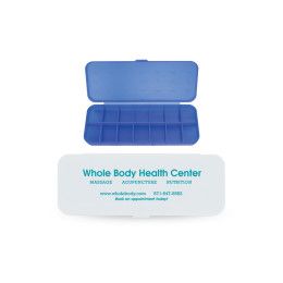 Custom Traveler's All-Week AM/PM Pill Box 