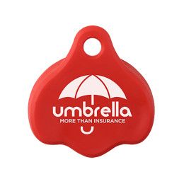 Custom Cappy Key Chain - Can Lid - Red