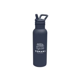 Custom 17 Oz. Hailey Recycled Stainless Steel Bottle - Navy