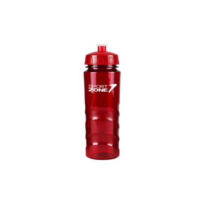 Custom 20 oz. RPET Endurance Bottle - Translucent Red Custom 20 oz. RPET Endurance Bottle - Translucent Red