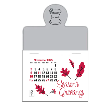 Press-N-Stick Promotional Calendar-Mortar and Pestle