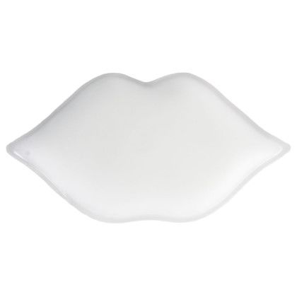 Custom Lips Chill Patch - White