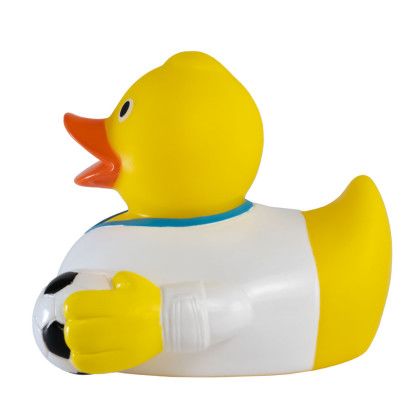 Custom Soccer Rubber Duck - Side Custom Soccer Rubber Duck - Side