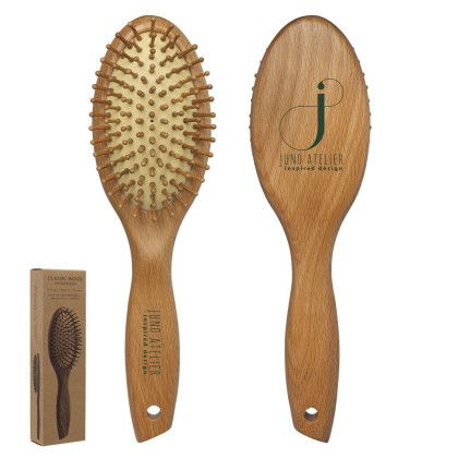 Custom Classic Wood Hairbrush