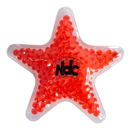 Custom Star Gel Bead Pack - Red