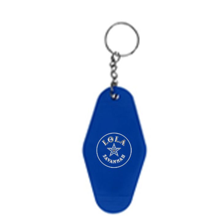 Custom Motel Style Keychain
